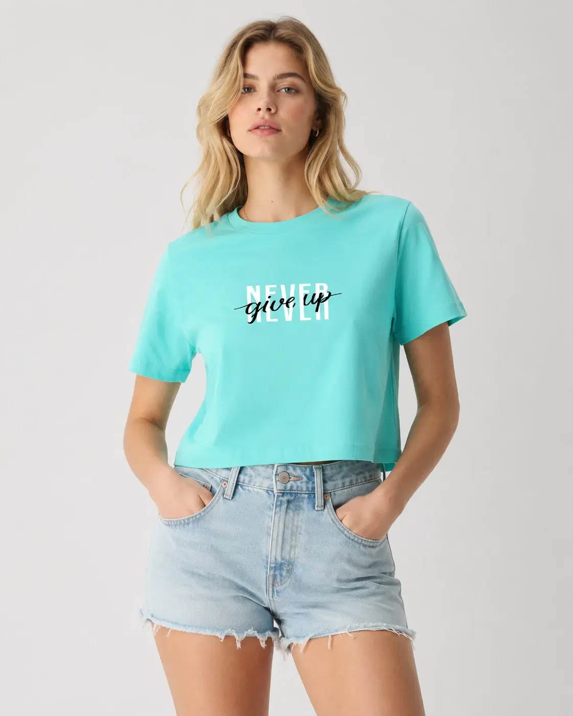 Never Give Up Top