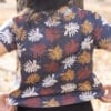 Tropical Leaf Print Crop Top