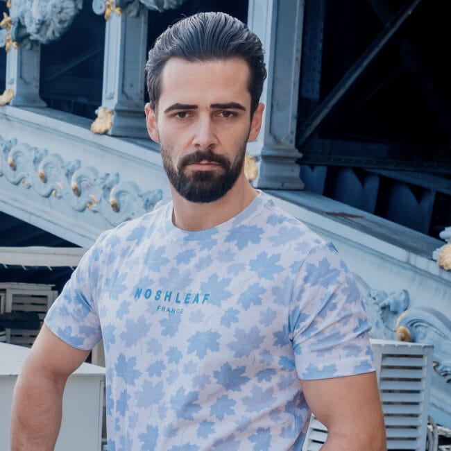 Noshleaf French Leaf Pattern Tee