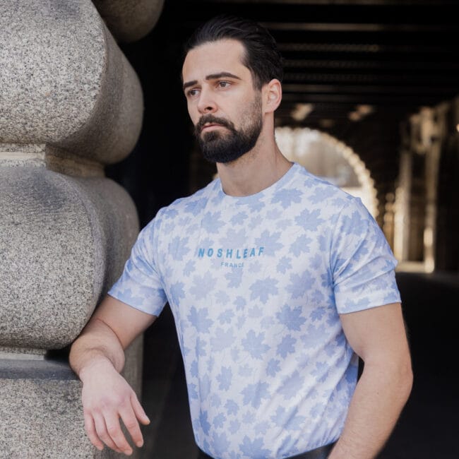 Noshleaf French Leaf Pattern Tee