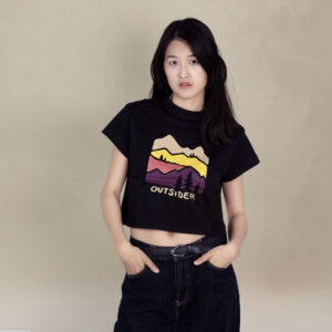 Outsider Mountain Crop Top Outsider Mountain Crop Top