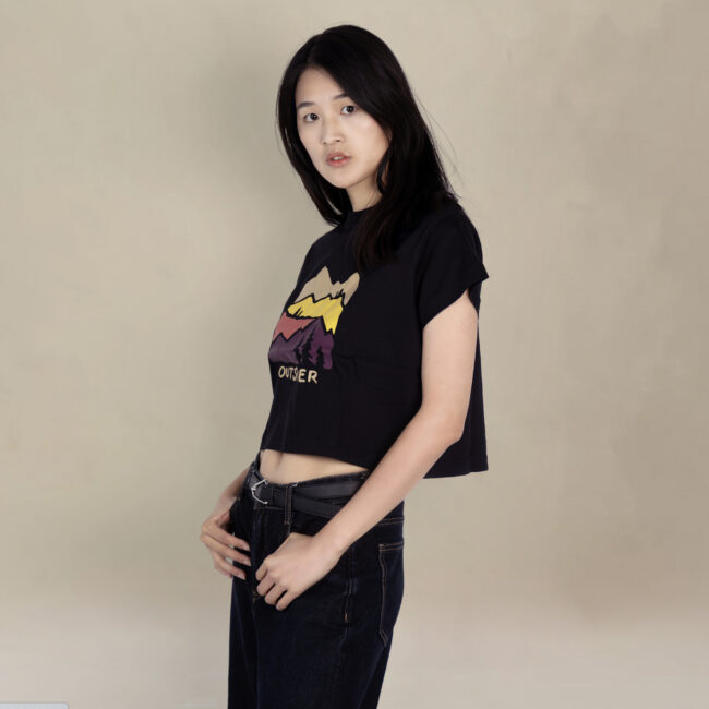Outsider Mountain Crop Top