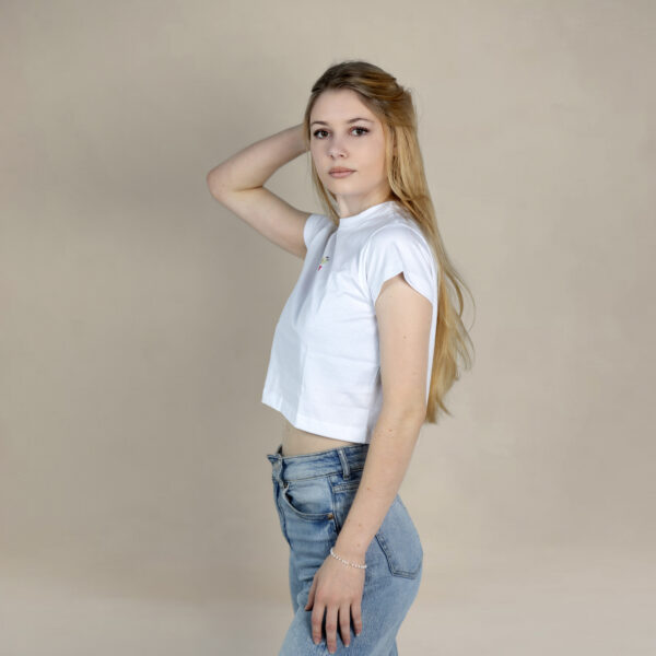 Beautiful Heart Floral Crop Top