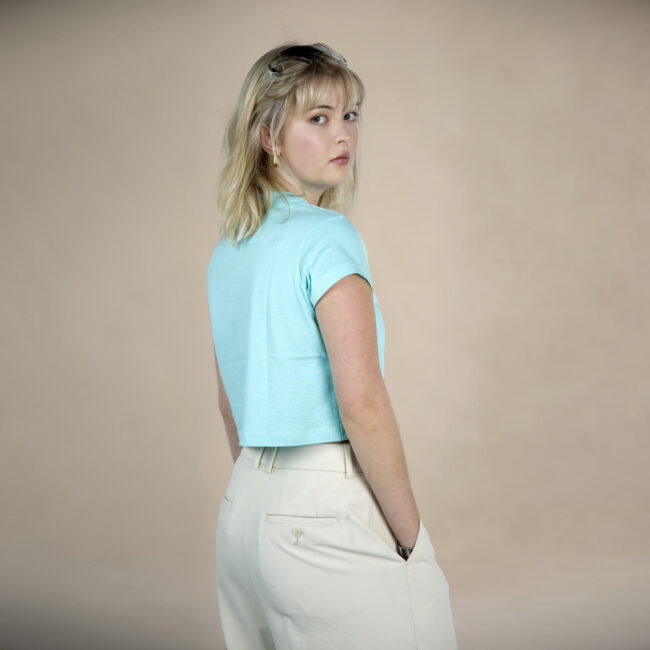 Never Give Up Crop Top