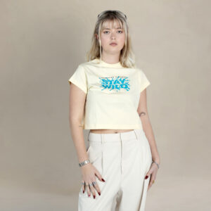 Stay Wild Splash Crop Top