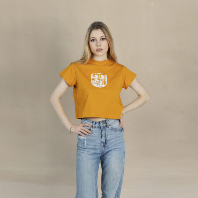 Hawaii Surfing Club Crop Top