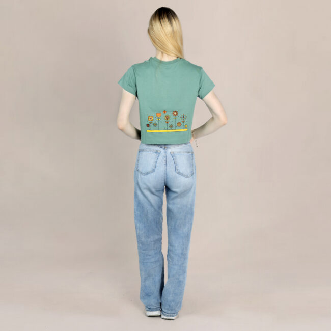 Thriving Garden Crop Top