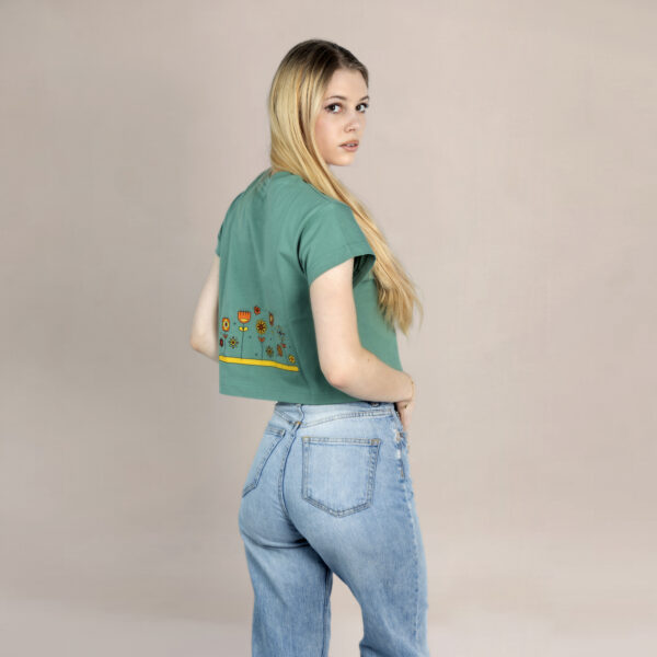 Thriving Garden Crop Top