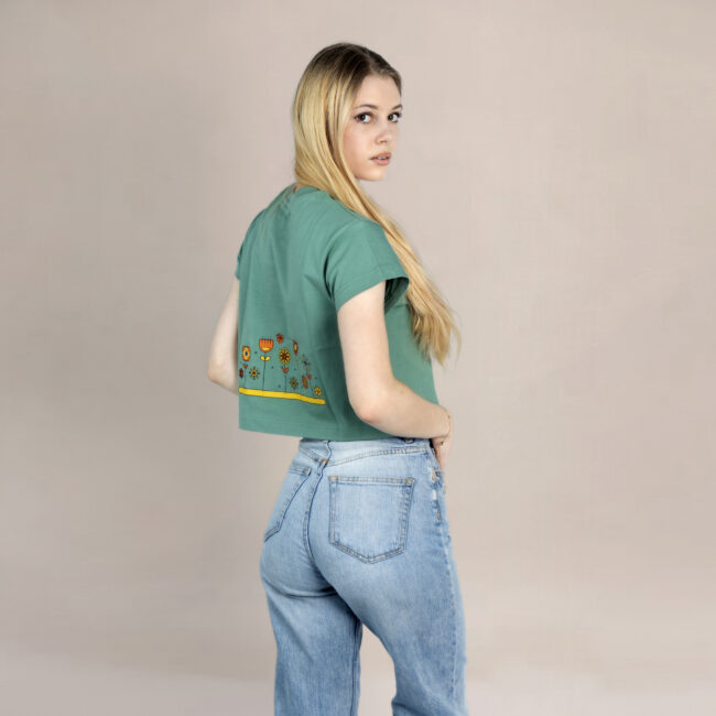 Thriving Garden Crop Top