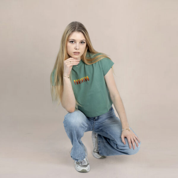 Thriving Garden Crop Top