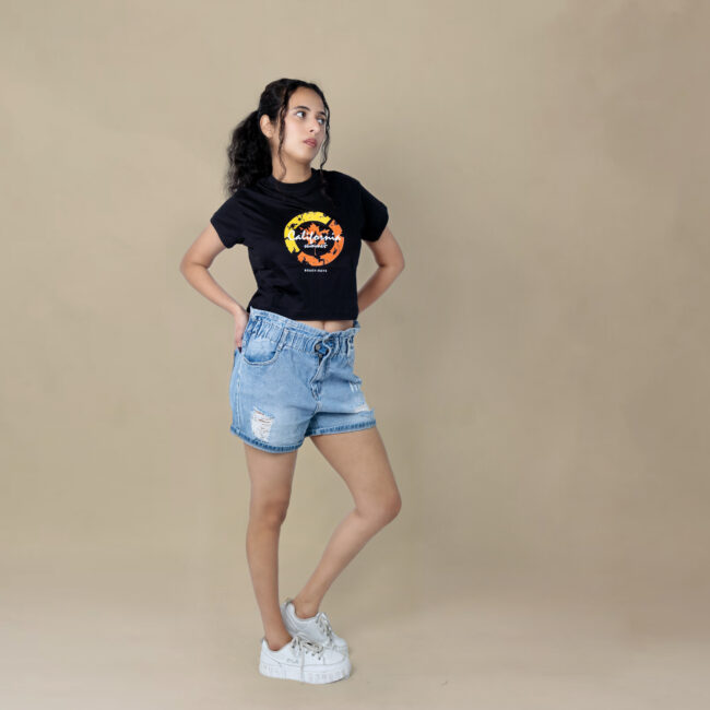 California Summer Beach Crop Top