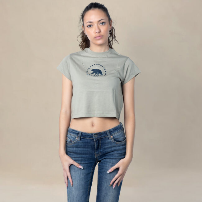 California Bear Crop Top