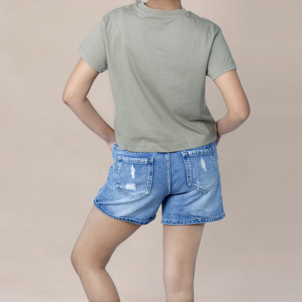 CPT57-2 Bold California Text Crop Top