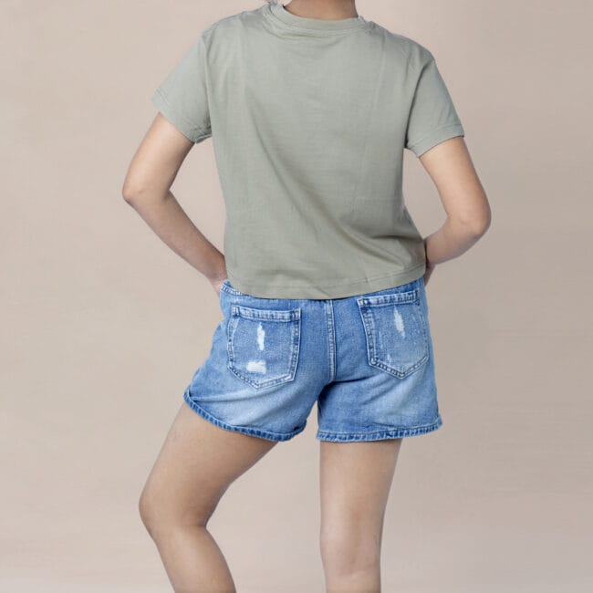 Bold California Text Crop Top