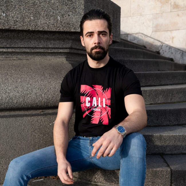 _SNG0184 Cali Palm Leaf Tee